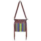 American Darling Cross Body Hand Tooled Saddle Blanket Genuine Leather Western Women Bag Handbag Purse | Crossbody for |Cute