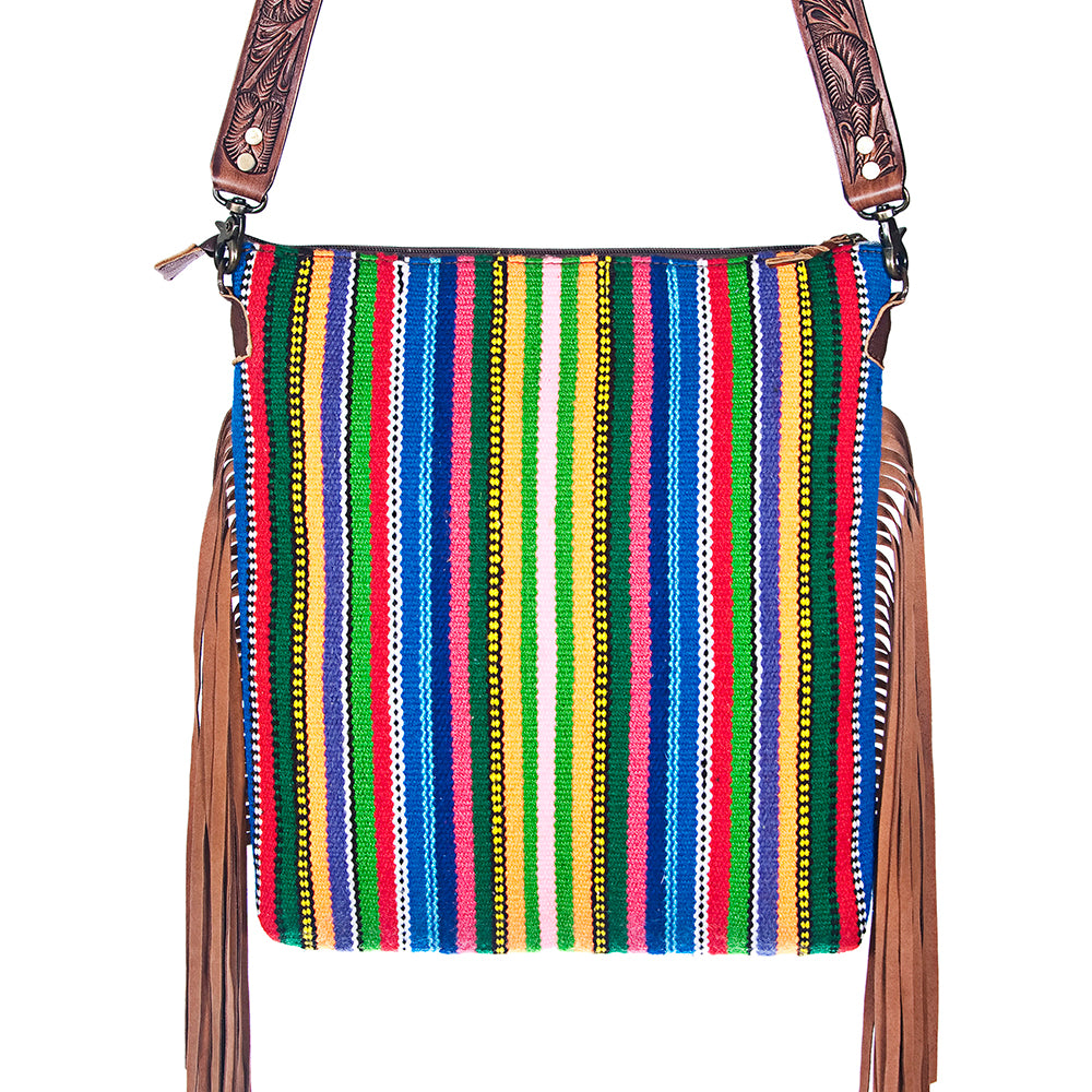 American Darling Cross Body Hand Tooled Saddle Blanket Genuine Leather Western Women Bag Handbag Purse | Crossbody for |Cute