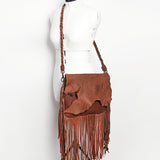 American Darling Messenger Full Grain Genuine Leather Western Women Bag Handbag Purse | Cute