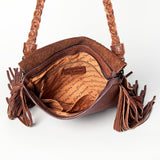 American Darling Messenger Full Grain Genuine Leather Western Women Bag Handbag Purse | Cute