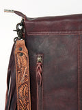 American Darling Cross Body Hand Tooled Full Grain Genuine Leather Western Women Bag Handbag Purse | Crossbody for Cute
