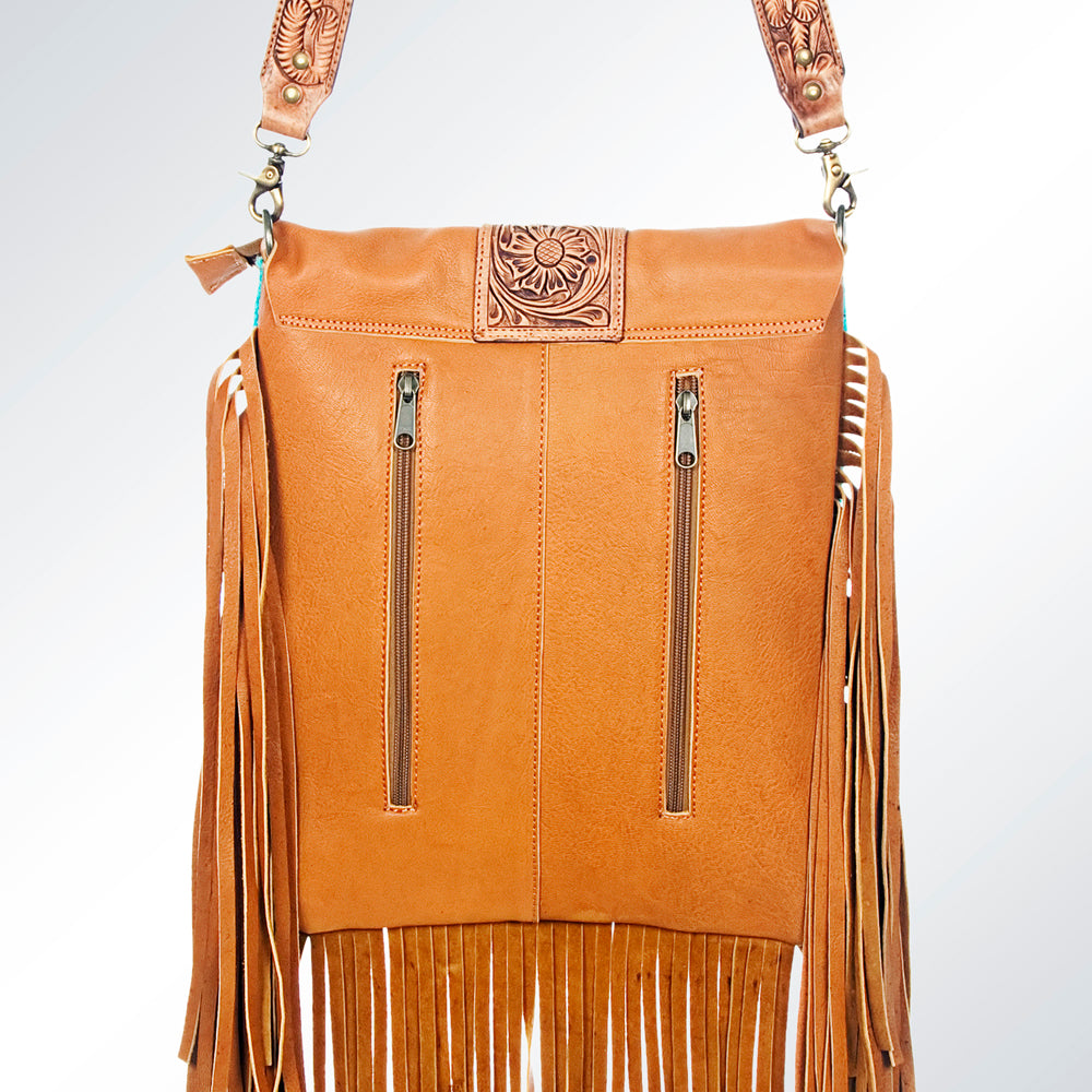 American Darling Cross Body Hand Tooled Saddle Blanket Genuine Leather Western Women Bag Handbag Purse | Crossbody for Cute