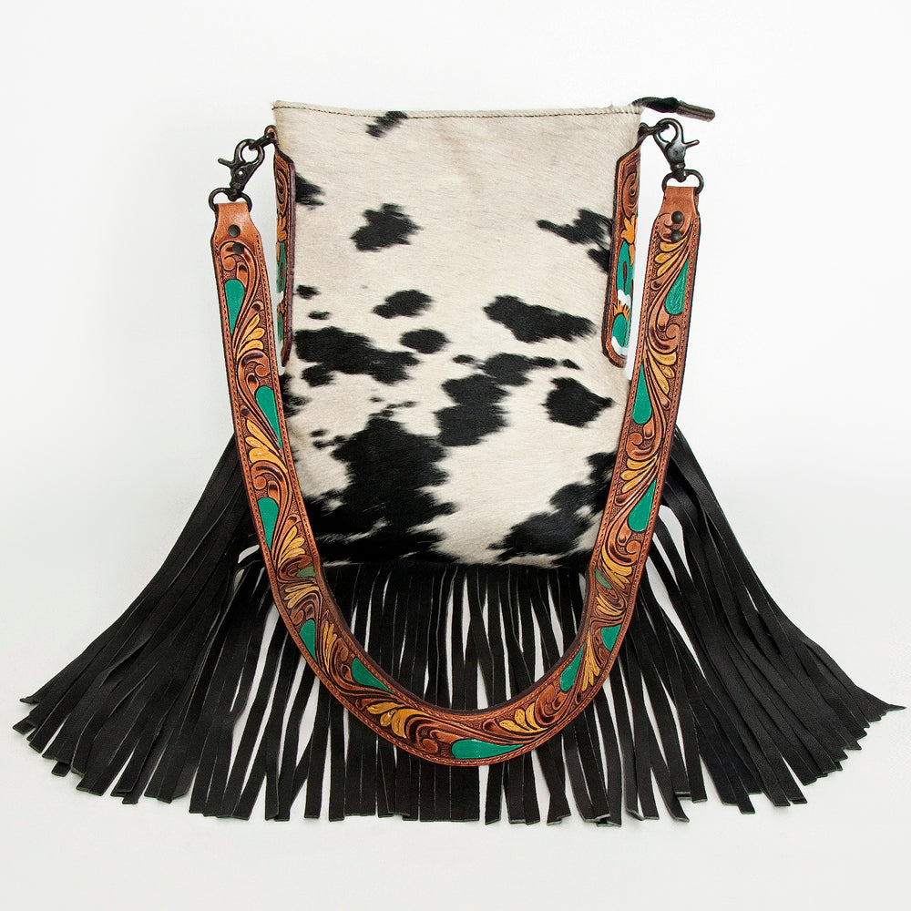 American Darling Large Crossbody Hair on Genuine Leather Western Women Bag | Handbag Purse for Cute