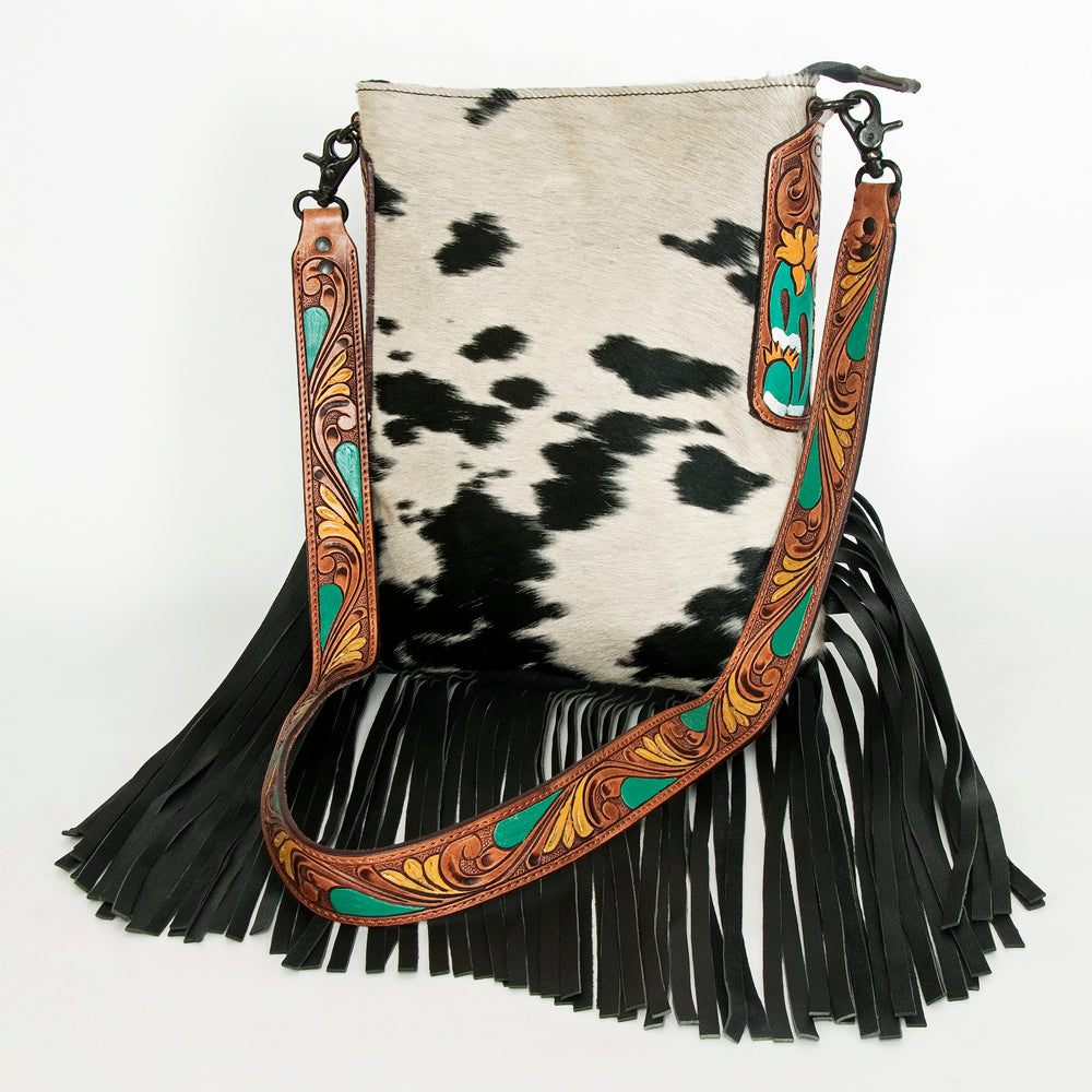 American Darling Large Crossbody Hair on Genuine Leather Western Women Bag | Handbag Purse for Cute