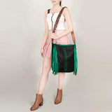 American Darling Large Cross Body Full Grain Genuine Leather Western Women Bag Handbag Purse | Crossbody for Cute