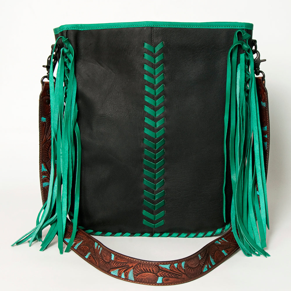 American Darling Large Cross Body Full Grain Genuine Leather Western Women Bag Handbag Purse | Crossbody for Cute