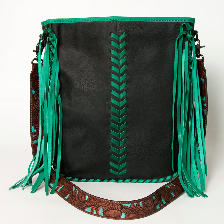 American Darling Large Cross Body Full Grain Genuine Leather Western Women Bag Handbag Purse | Crossbody for Cute
