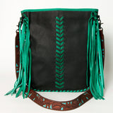 American Darling Large Cross Body Full Grain Genuine Leather Western Women Bag Handbag Purse | Crossbody for Cute