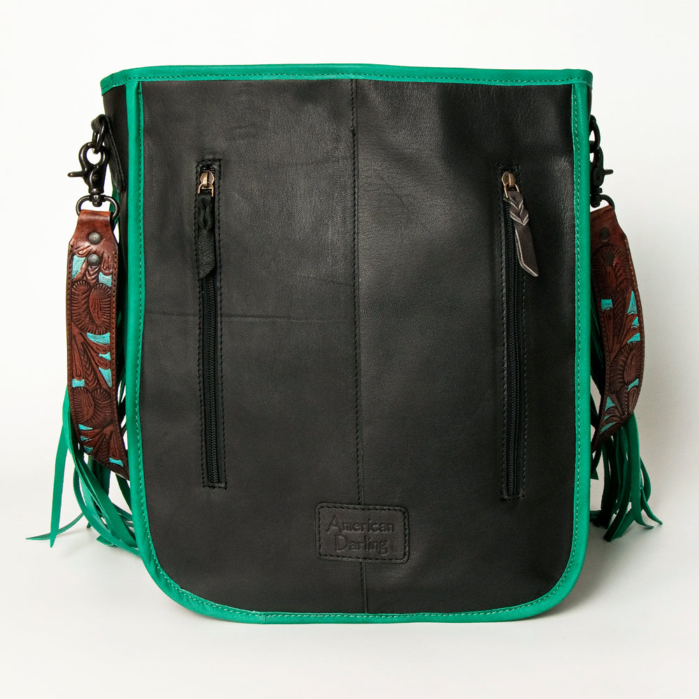 American Darling Large Cross Body Full Grain Genuine Leather Western Women Bag Handbag Purse | Crossbody for Cute