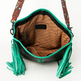 American Darling Large Cross Body Full Grain Genuine Leather Western Women Bag Handbag Purse | Crossbody for Cute