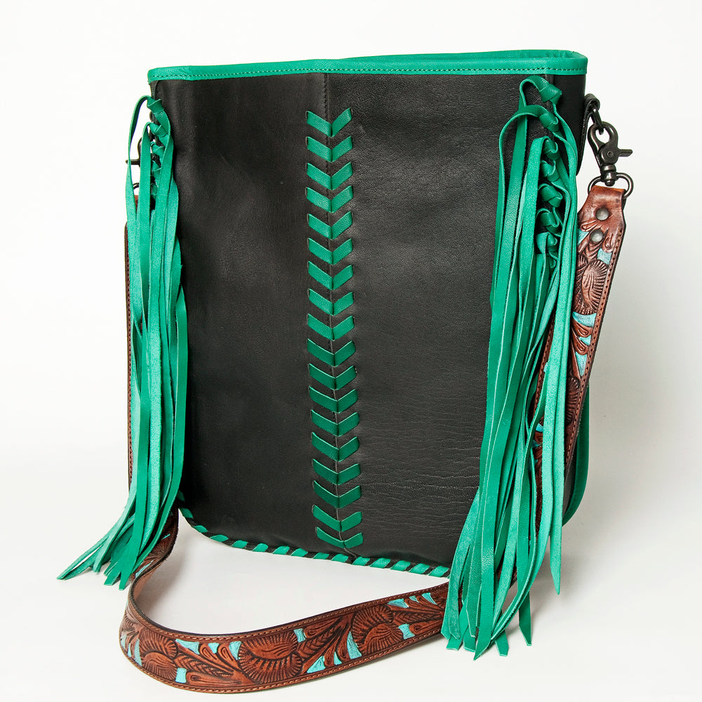 American Darling Large Cross Body Full Grain Genuine Leather Western Women Bag Handbag Purse | Crossbody for Cute