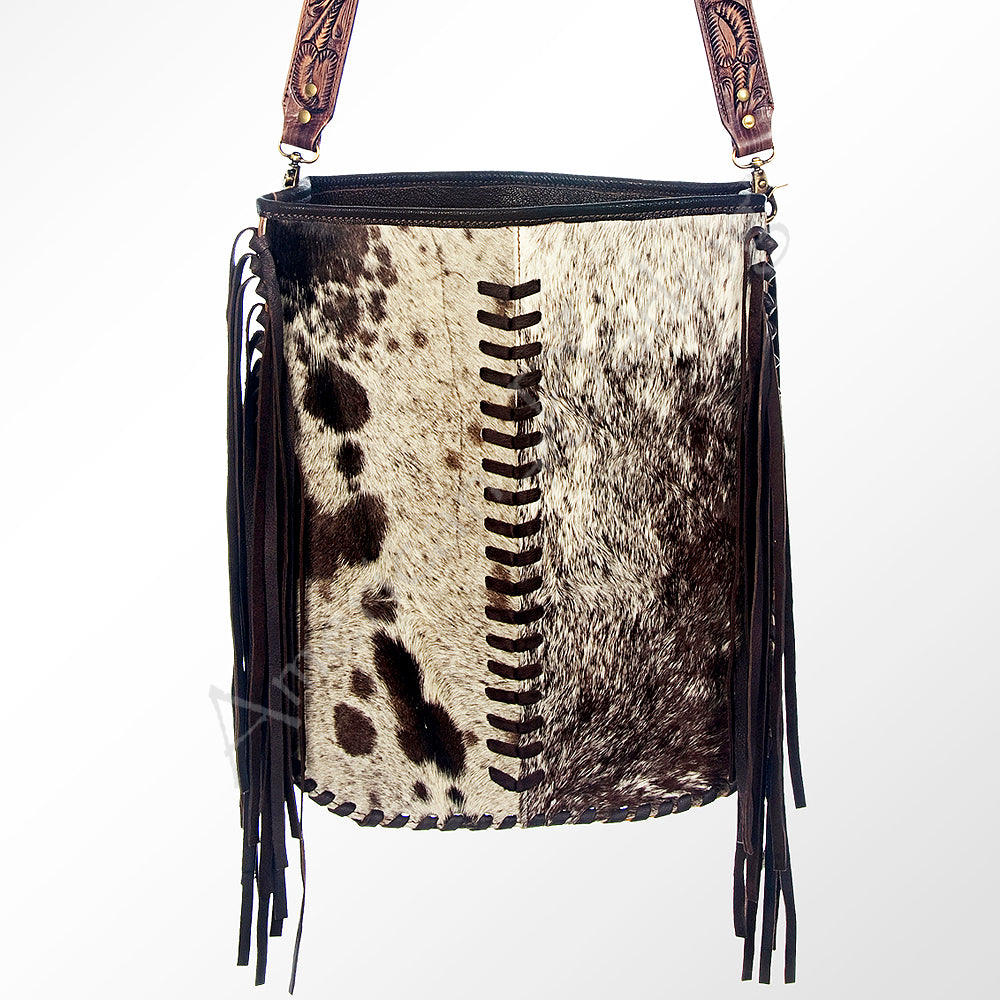 American Darling Large Cross Body Full Grain Genuine Leather Western Women Bag Handbag Purse | Crossbody for Cute