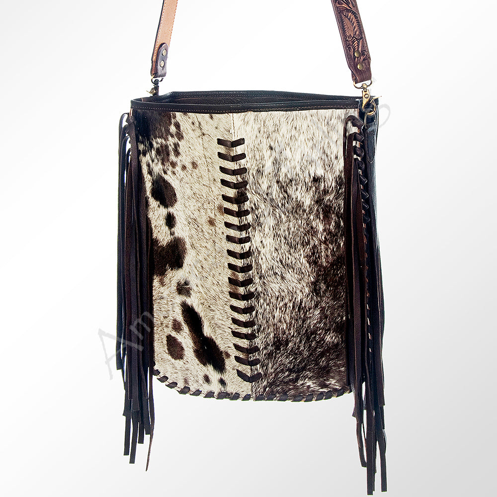 American Darling Large Cross Body Full Grain Genuine Leather Western Women Bag Handbag Purse | Crossbody for Cute