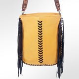 American Darling Large Cross Body Full Grain Genuine Leather Western Women Bag Handbag Purse | Crossbody for Cute