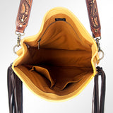 American Darling Large Cross Body Full Grain Genuine Leather Western Women Bag Handbag Purse | Crossbody for Cute