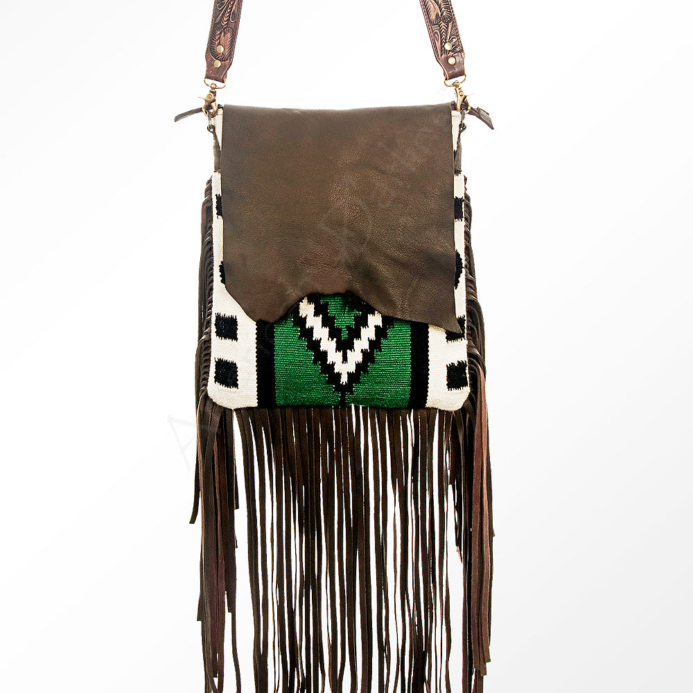 American Darling Large Crossbody Saddle Blanket Genuine Leather Western Women Bag Handbag Purse | Travel Bags College Casual