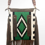 American Darling Large Crossbody Saddle Blanket Genuine Leather Western Women Bag Handbag Purse | Travel Bags College Casual