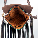 American Darling Large Crossbody Saddle Blanket Genuine Leather Western Women Bag Handbag Purse | Travel Bags College Casual