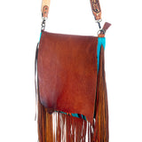 American Darling Large Crossbody Saddle Blanket Genuine Leather Western Women Bag Handbag Purse | Travel Bags College Casual