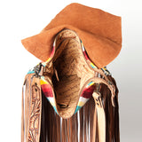 American Darling Large Crossbody Saddle Blanket Genuine Leather Western Women Bag Handbag Purse | Travel Bags College Casual