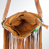 American Darling Large Crossbody Saddle Blanket Genuine Leather Western Women Bag Handbag Purse | Travel Bags College Casual