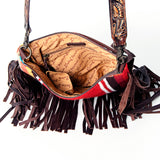 American Darling Large Crossbody Saddle Blanket Genuine Leather Western Women Bag Handbag Purse | Travel Bags College Casual