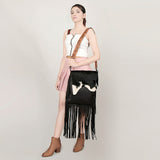 American Darling Cross Body Hair-On Genuine Leather Western Women Bag | Pink Handbag Purse Crossbody for Cute