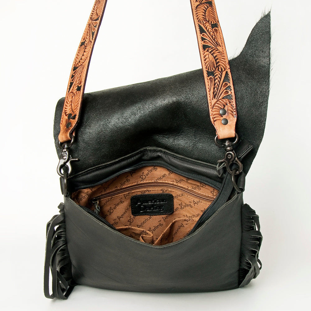 American Darling Cross Body Hair-On Genuine Leather Western Women Bag | Pink Handbag Purse Crossbody for Cute