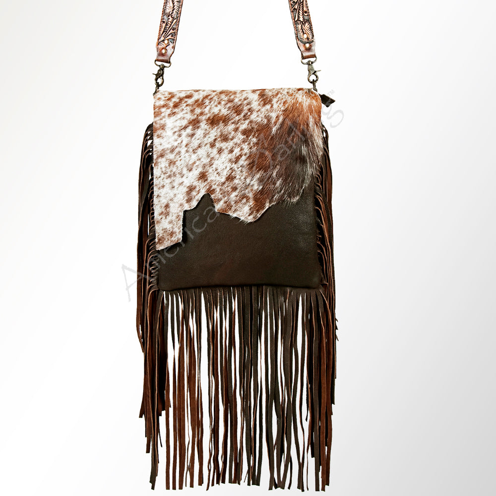 American Darling Cross Body Hair-On Genuine Leather Western Women Bag | Pink Handbag Purse Crossbody for Cute