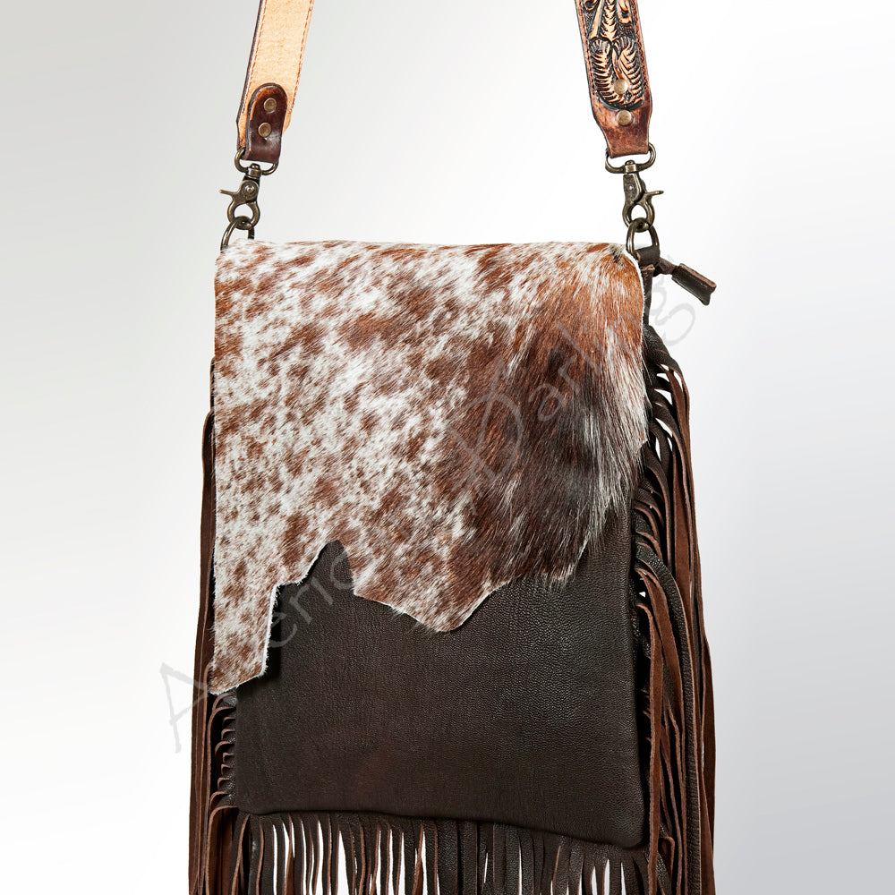 American Darling Cross Body Hair-On Genuine Leather Western Women Bag | Pink Handbag Purse Crossbody for Cute