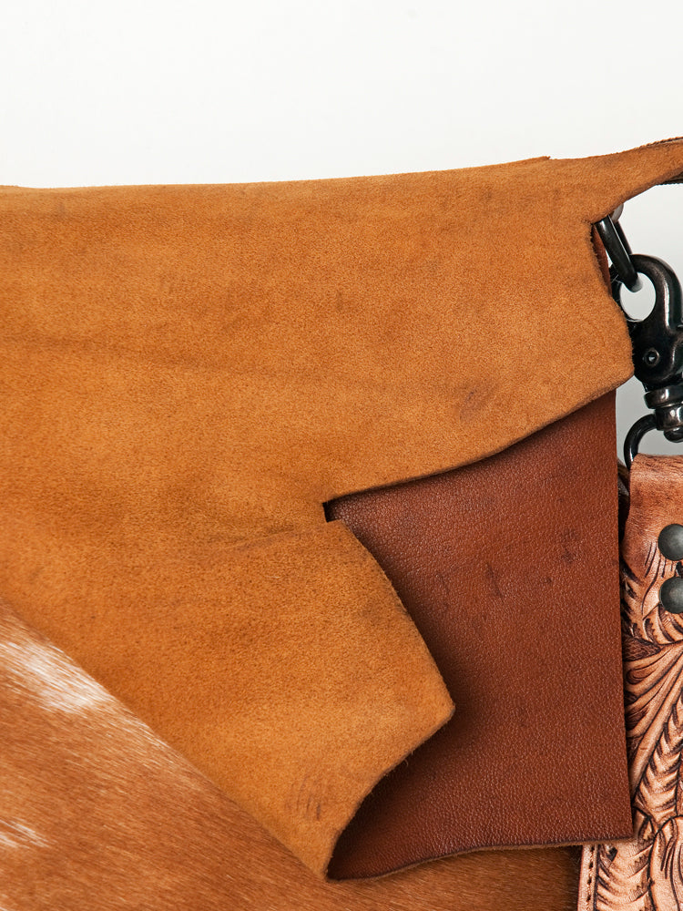 American Darling Cross Body Hair-On Genuine Leather Western Women Bag | Pink Handbag Purse Crossbody for Cute