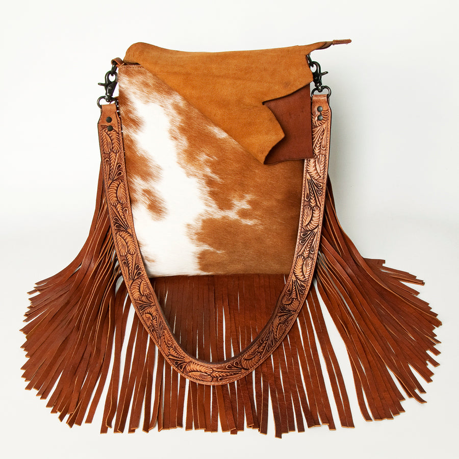 American Darling Cross Body Hair-On Genuine Leather Western Women Bag | Pink Handbag Purse Crossbody for Cute