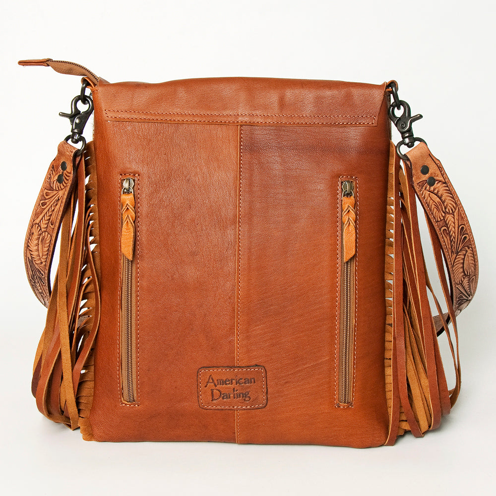 American Darling Cross Body Hair-On Genuine Leather Western Women Bag | Pink Handbag Purse Crossbody for Cute