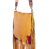 American Darling Messenger Saddle Blanket Genuine Leather Western Women Bag Handbag Purse | Cute