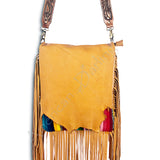 American Darling Messenger Saddle Blanket Genuine Leather Western Women Bag Handbag Purse | Cute