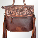 American Darling Cross Body Hand Tooled Hair on-Genuine Leather Western Women Bag Handbag Purse | Crossbody for Cute