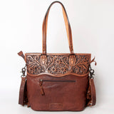 American Darling Cross Body Hand Tooled Hair on-Genuine Leather Western Women Bag Handbag Purse | Crossbody for Cute