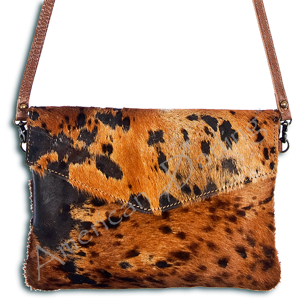 American Darling Envelope Hair on Genuine Leather Western Women Bag Handbag Purse | for Cute