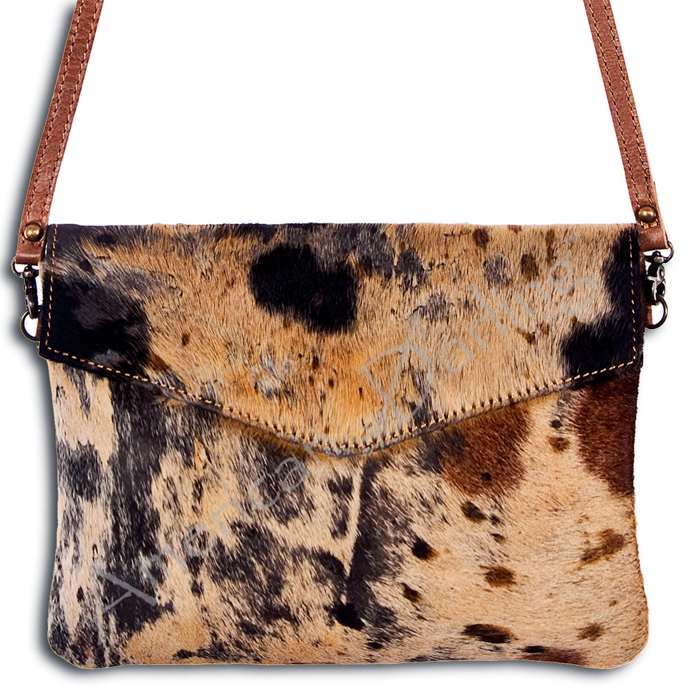 American Darling Envelope Hair on Genuine Leather Western Women Bag Handbag Purse | for Cute