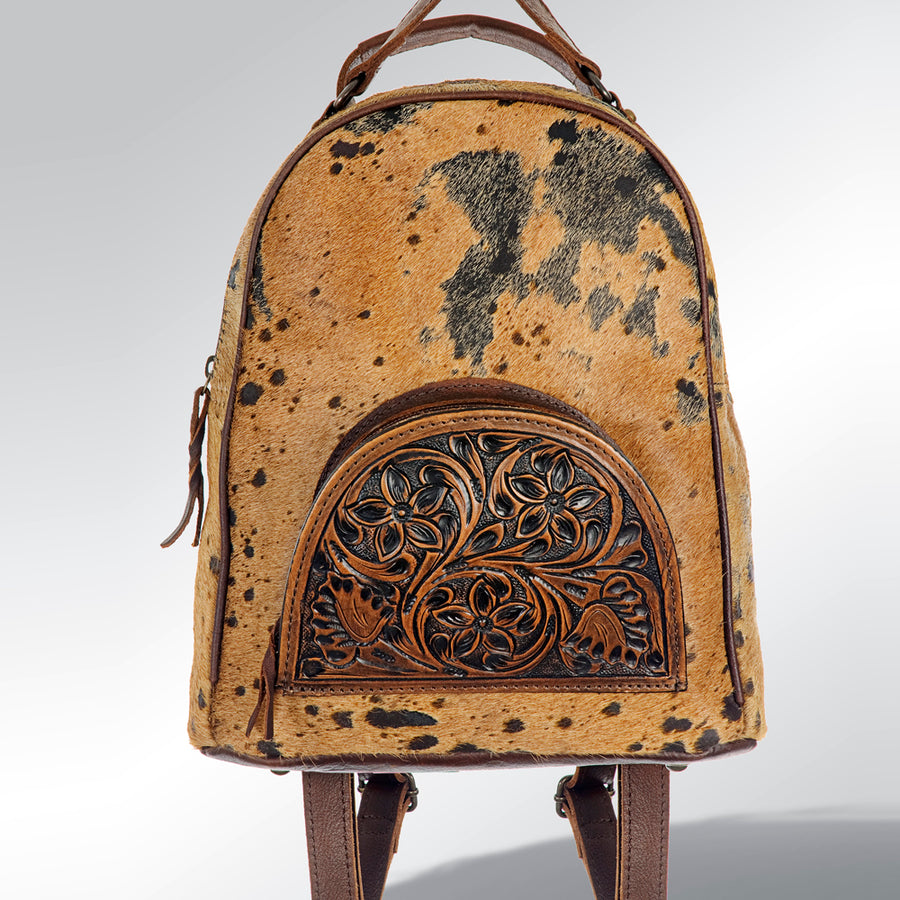 American Darling Backpack Hair on Genuine Leather Western Women Bag | for Laptop School Purse Travel