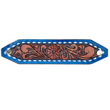 American Darling ADBRF103 Hand tooled carved Genuine Leather Bracelet women