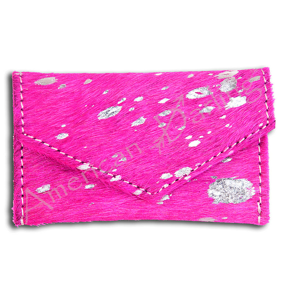 American Darling Hair-On Cowhide Coin Purse Bag - Uhorse