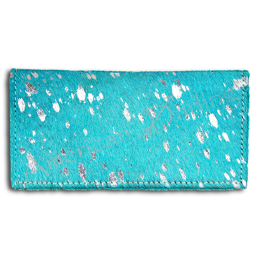 American Darling Wallet Hair On Genuine Leather Women Bag Western Handbag Purse