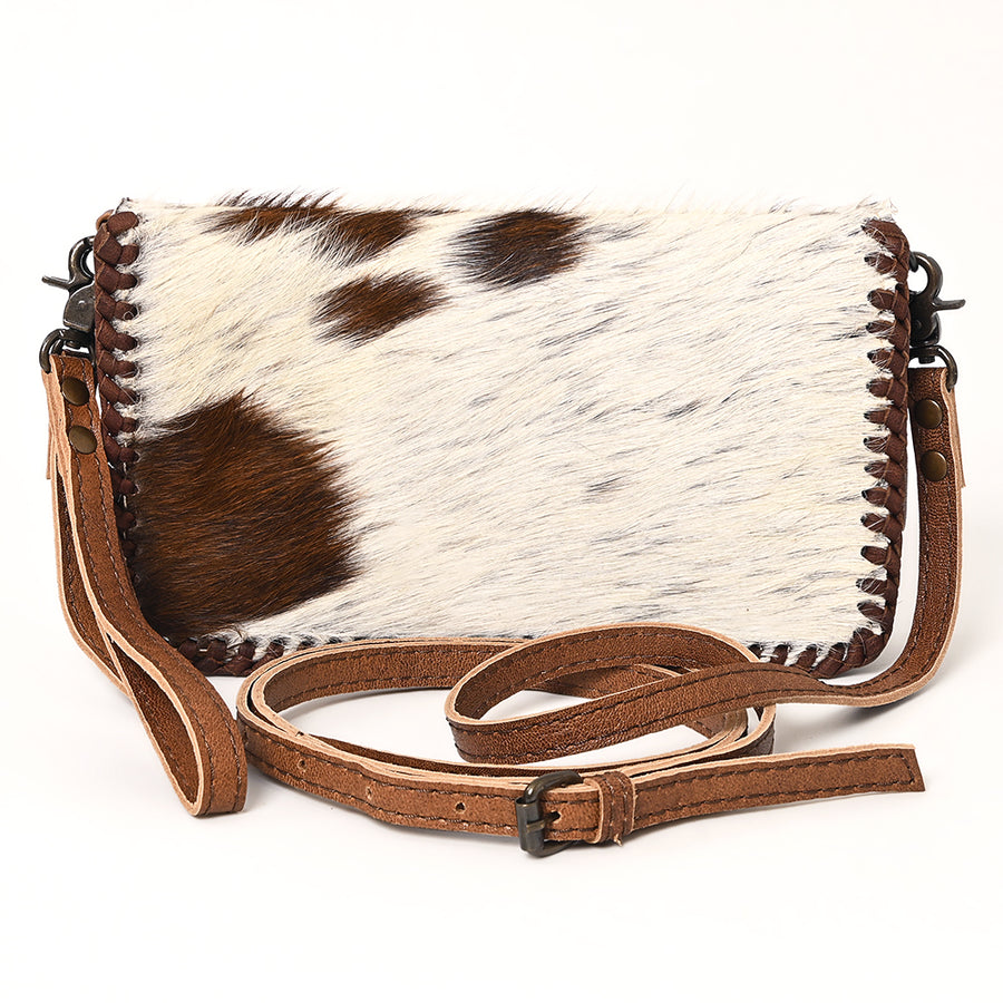 American Darling Organizer Hair On Genuine Leather Western Women Bag Handbag Purse | for Cute Travel