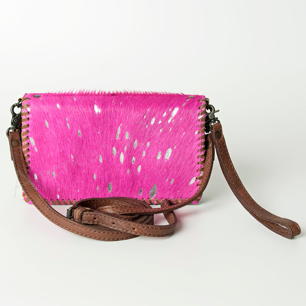 American Darling ORGANISER Upcycled Wool Genuine Leather women bag western handbag purse