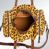 American Darling Duffel Hair On Genuine Leather Women Bag Western Handbag Purse