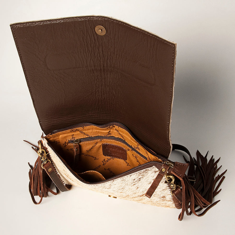 American Darling Envelope Hand Tooled Genuine Leather Western Women Bag Handbag Purse | for Cute