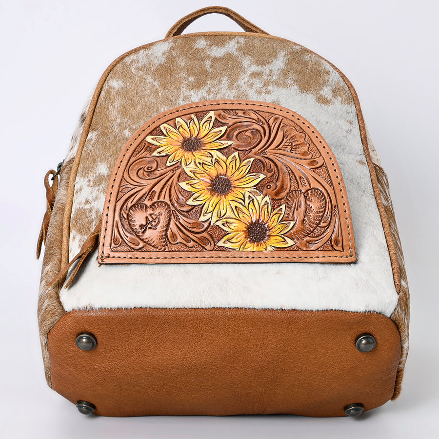 American Darling Backpack Hair on Genuine Leather Western Women Bag | for Laptop School Purse Travel