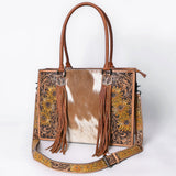 American Darling Briefcase Hand Tooled Saddle Blanket Genuine Leather women bag western handbag purse