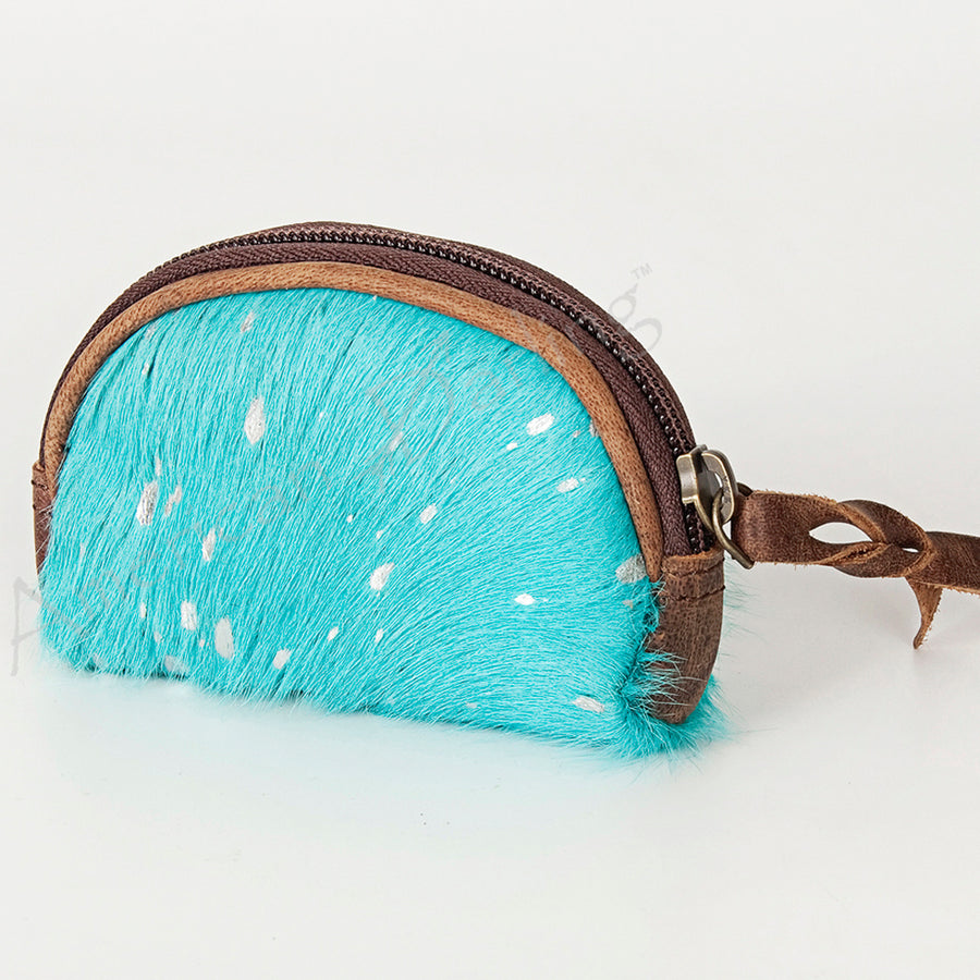 American Darling Hair-On Cowhide Coin Purse Bag - Uhorse